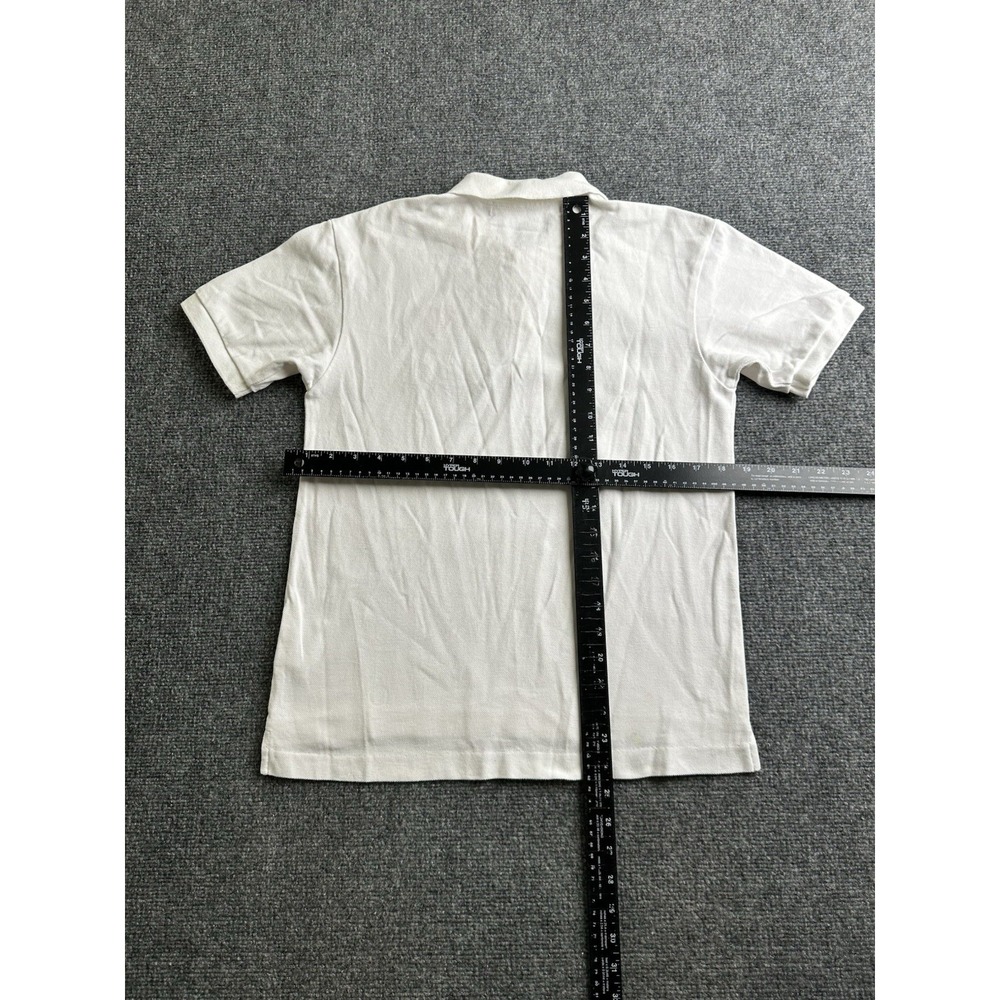 Womens Comme des Garcons PLAY Heart Logo Wool Polo Shirt Japan, Size M - Picture 6 of 7